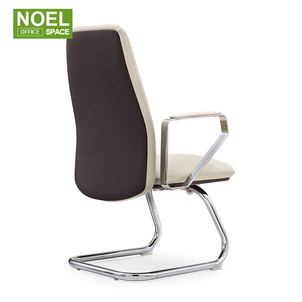 Beck-V(White),Executive Mid PU Office Chair High Quality