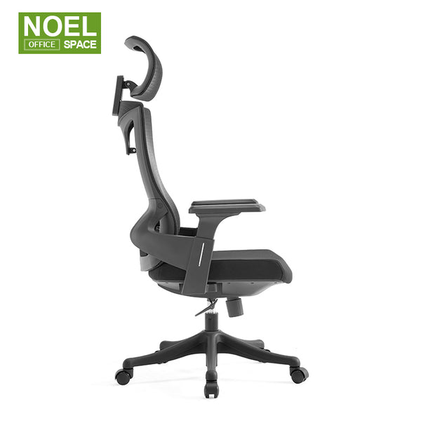Hale(Black),High back waist protection good material quality affortable computer gaming chair