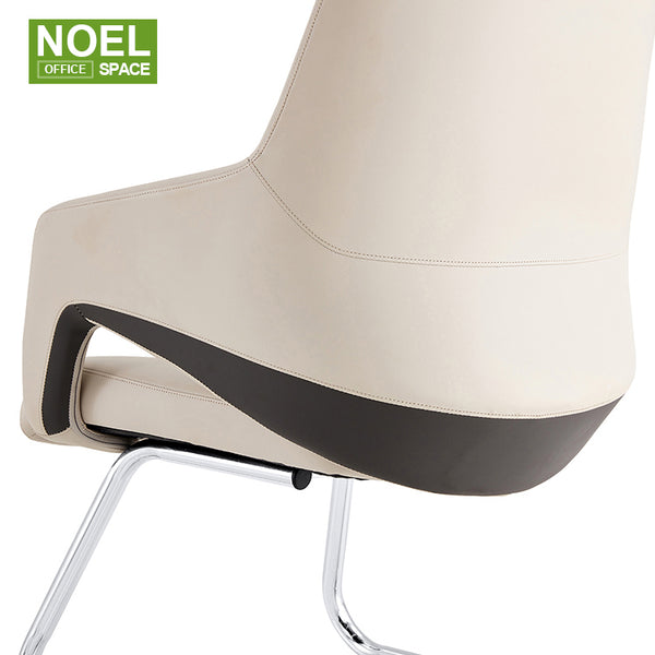 Kira-V(Beige),Competitive Price Executive Boss Office Chair PU