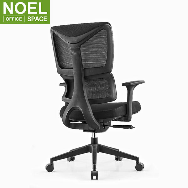 Roma-M (Fixed PP armrest), ergonomic chair office comfortable office chair gaming with fixed armrest
