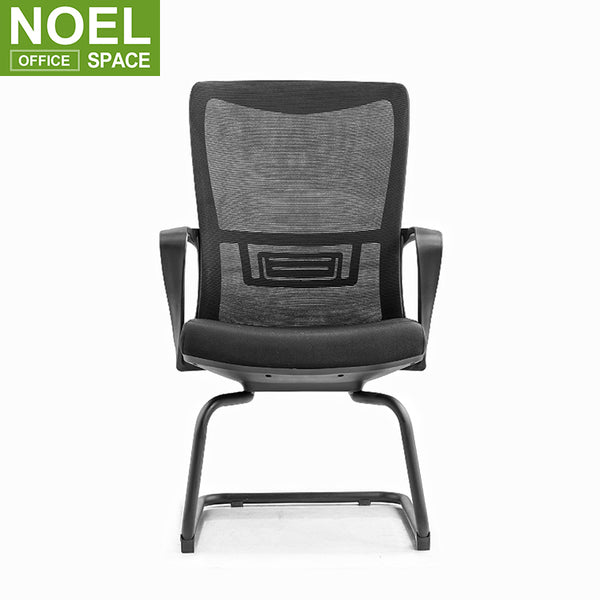 Kas-V (Black)，Standard Mid Back Best Quality Conference Chair Office Chair