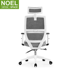 Mars-H(White PP), 360 Revolving Executive Swivel Chairs Cheap Black White OEM Fashionable Style Modern Adjustable Furniture Office Chair