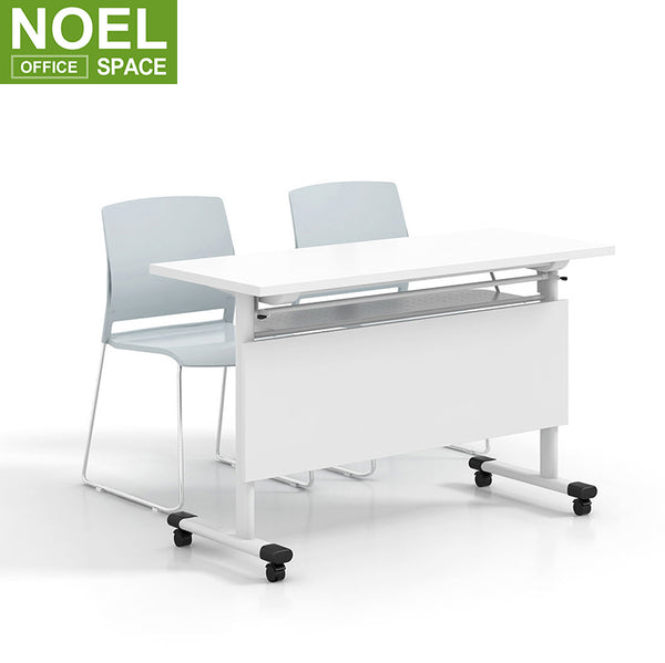 Simplicity and durable use E1 grade environmental protection MFC Folding table