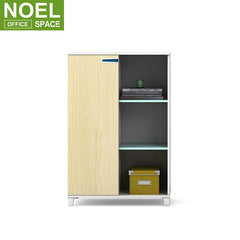 Standard size small wood office file cabinet for decorative