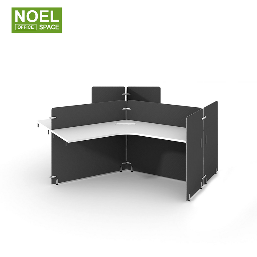 U-WB2327B，3 staff extension workstation(Including socket box, branch frame)