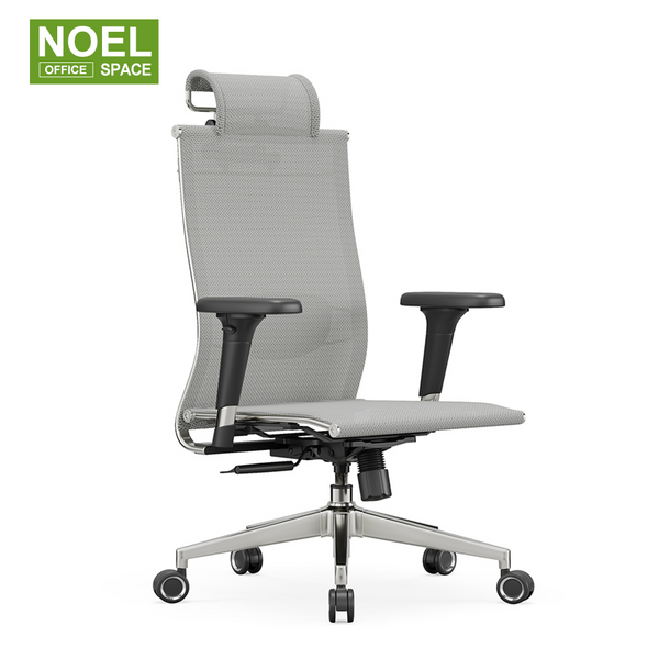 Lamb-H,Three-stage headrest adjustment fasional office chair
