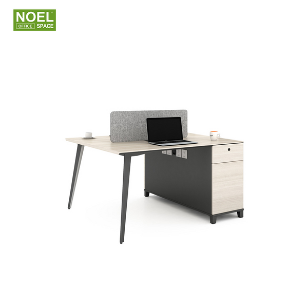 Saving space office furniture two sides face to face office modular 2 person workstation