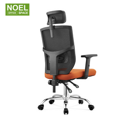 Lisa-H，high back ergonomic mesh office chair full backrest is 6CM height adjustable