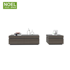 D-LT1407,Simple color Long coffee table and Square coffee table