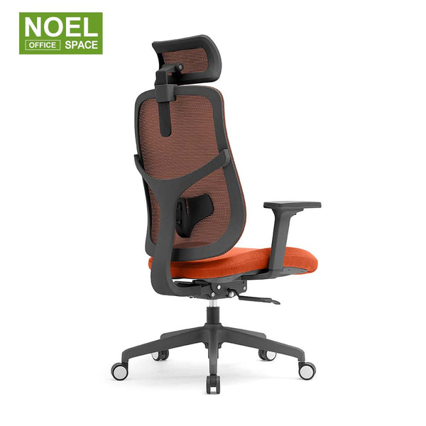 Moda-H,New color nylon frame 3D armrest office chair