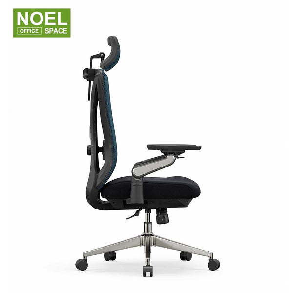 Prima-H (6D + seat sliding),New function 6D armrest high back ergonomic office chair