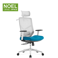 Lina-H(White frame), Manufacturer Wholesale breathable Mesh Cloth Computer Chair simple modern chair