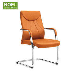Park-V, Modern high quality pu leather executive modern conference office chair with armrests and metal legs