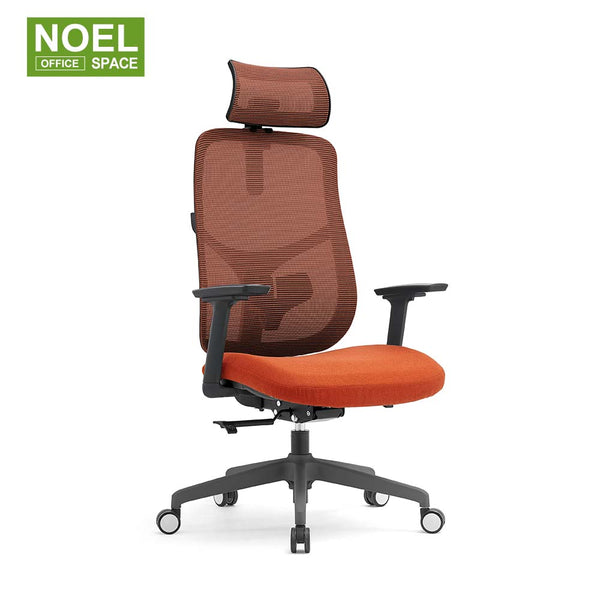 Moda-H,New color nylon frame 3D armrest office chair