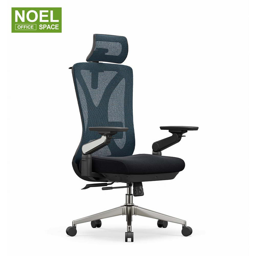 Prima-H (6D + seat sliding),New function 6D armrest high back ergonomic office chair