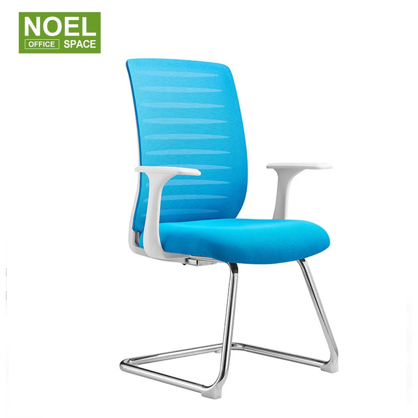Angel-V, Mid back ergonomic mesh back fabric seat staff conference chair