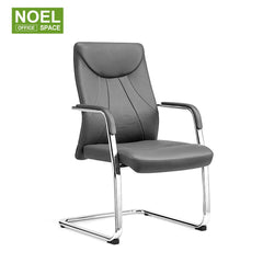 Park-V, Modern high quality pu leather executive modern conference office chair with armrests and metal legs
