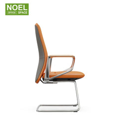 Lyra-V,fixed armrest mid back executive PU visitor chair