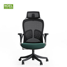 Charis-H,simple design swivel office chair with cloth hanger