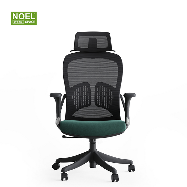 Charis-H,simple design swivel office chair with cloth hanger