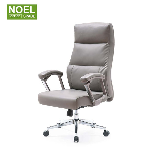 Mabel-H (Plastic arm),hot selling high back executive PU office chair