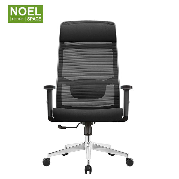Steven-H (Adj.armrest),Upgrade adj. armrest high back 2D lumbar support office chair