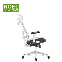 Lina-H(Full mesh,white frame)Factory Direct Sales Office Chair Ergonomics Backrest Adjustment Mesh Office Chair