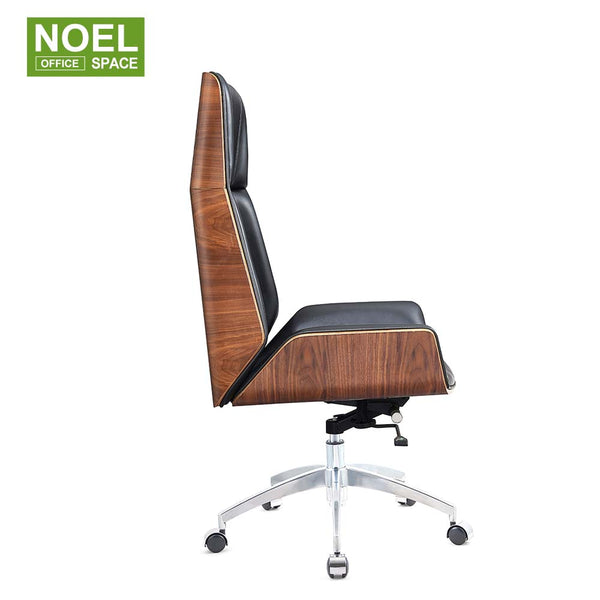 Nando-H, High back nordic luxury office furniture fashionable leather boss manager executive chair