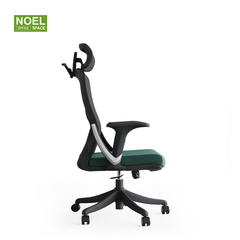 Charis-H,simple design swivel office chair with cloth hanger