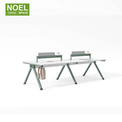 Y-WE2812,Classic 4 staff workstation (Not inluding mobile pedestal)