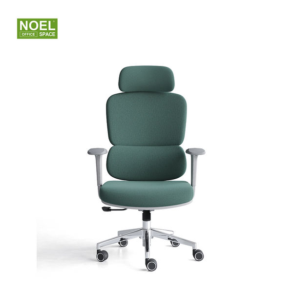 Robbin-H(White frame),The collision of unique design and color matching，ergonomic office chair