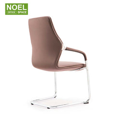 Rick-V, OEM Modern Furniture PU Boss Conference Room Ergonomic Office Chair Without Wheels