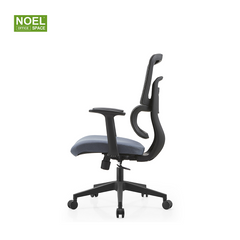 Gary-M(Black frame),Simplicity and practicality mid back ergomonic mesh office chair
