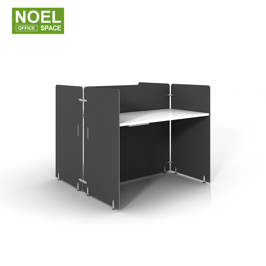 U-WA1212A，2 staff workstation (Including socket box, branch frame)
