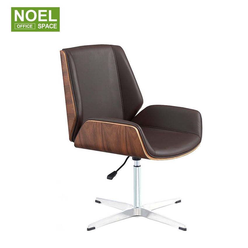 Nando-V, Competitive price mid back office chair PU executive chair