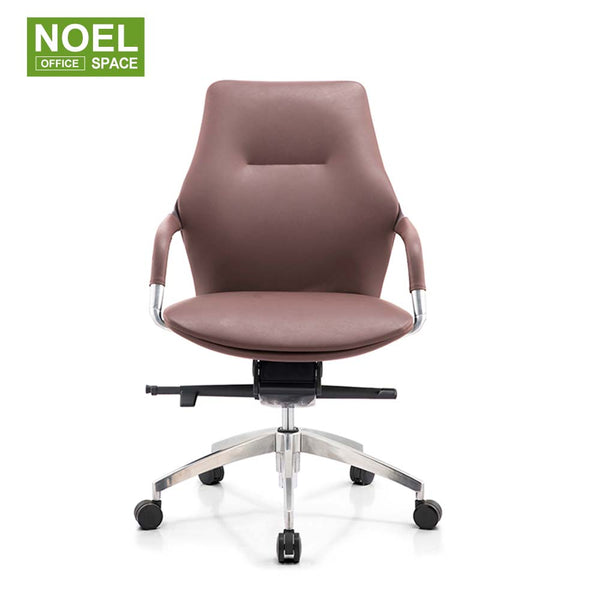 Rick-M, Luxury Comfortable Swivel Boss Manager Executive Office Genuine Leather Chair