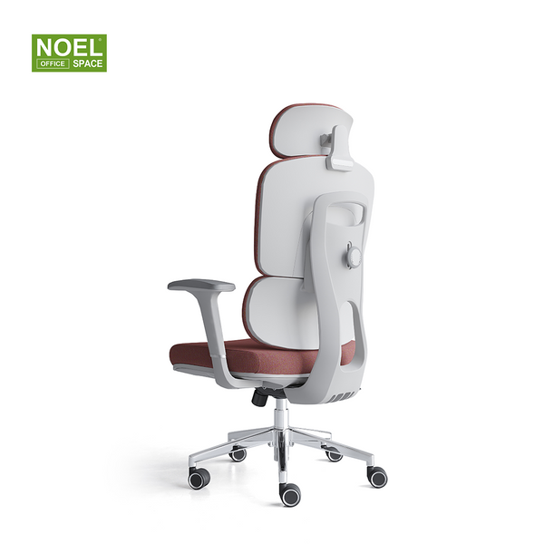 Robbin-H(White frame),The collision of unique design and color matching，ergonomic office chair