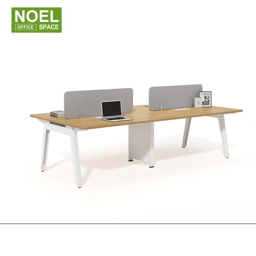 N-WC2814A/B,Flexible and customizable 4 staff workstation