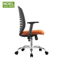Angel-M, Office chair mesh mid back ergonomic chair orange