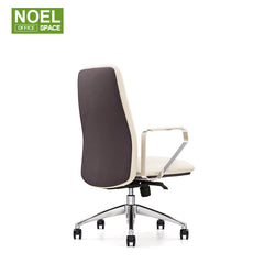 Beck-M(White),Executive Boss PU Leather Chair Luxury Office Furniture