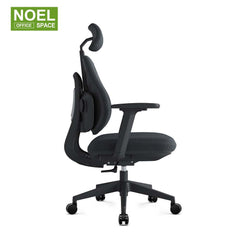 Charley-H/HG plus,Unique design black office chair + 2D headrest