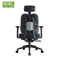 Charley-H/HG plus,Unique design black office chair + 2D headrest