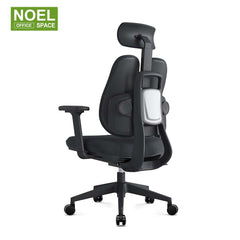 Charley-H/HG plus,Unique design black office chair + 2D headrest