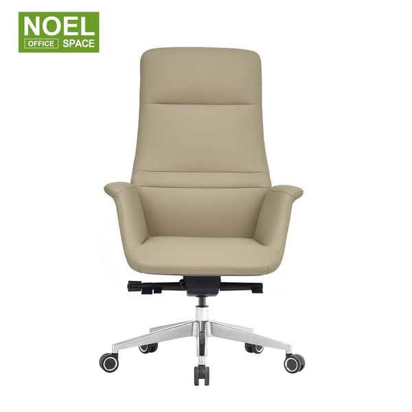 Haven-H,High back PU executive office chair with 4 positions locking function