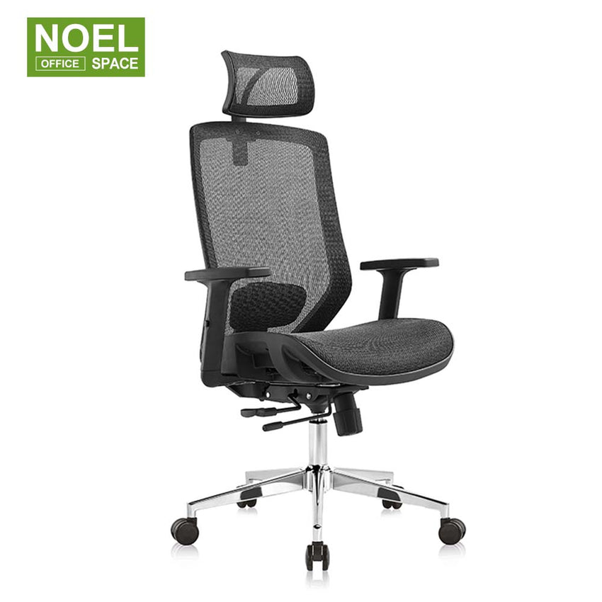 Joy-H（Full mesh）, High back office chair ergonomic mesh chair swivel chair for competitive price chaises de bureau BIFMA standard