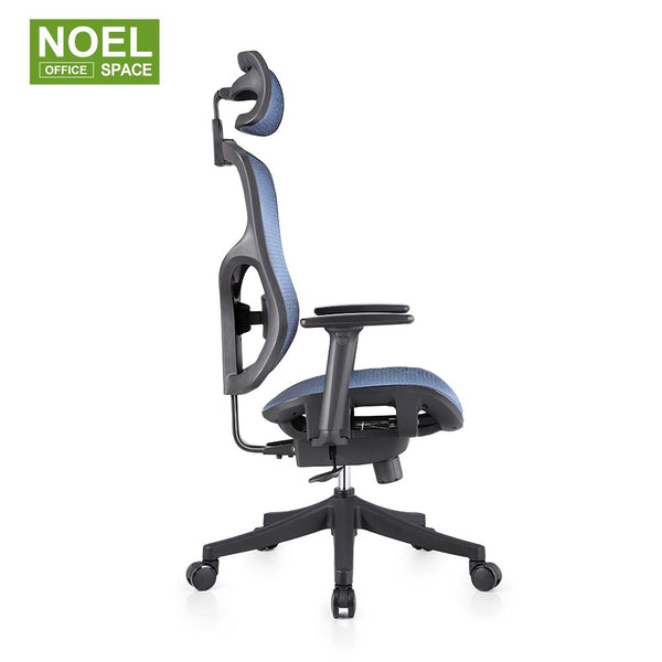 Kent-H, BIFMA Passed High Back Ergonomic Mesh Office Chair Swivel High Back Office Chair