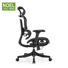 Lana-H(Black frame),High back nylon mesh office chair