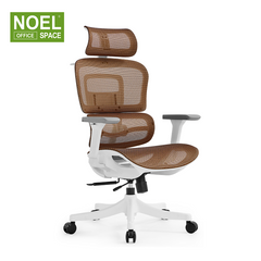 Lana-H(White frame),High back nylon mesh office chair