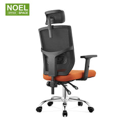 Lisa-H，high back ergonomic mesh office chair full backrest is 6CM height adjustable