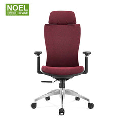 Luke-H, executive swivel office chair ergonomic luxury modern office chair red